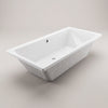 1700mm Slim Double Ended Acrylic Bath