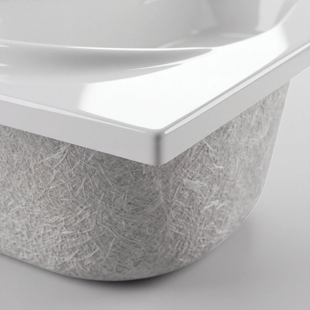 Strata Duo 1800 x 900mm double ended bath – view 5