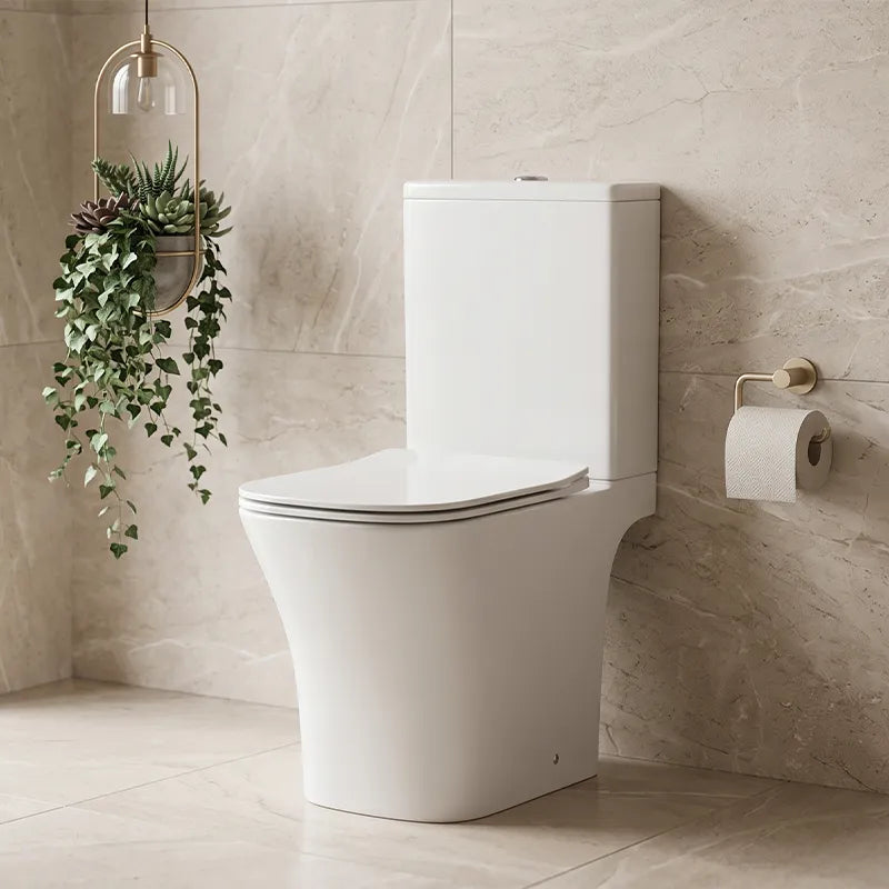 Sullivan Standard Height Close Coupled Square Toilet