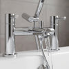 Bath Shower Mixer Tap with Handset & Hose Ark