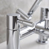 Bath Shower Mixer Tap with Handset & Hose Ark
