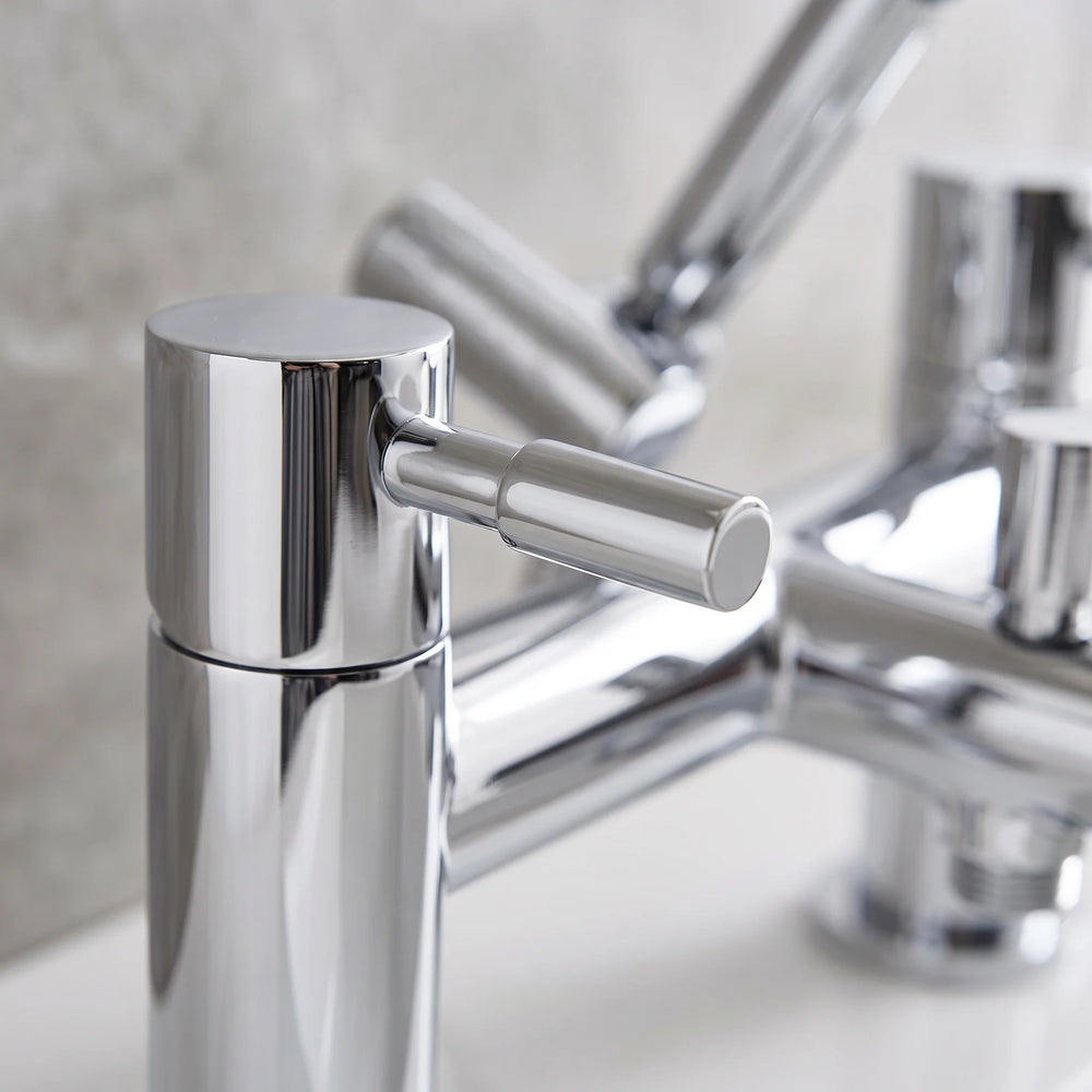 Bath Shower Mixer Tap with Handset & Hose Ark