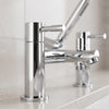 Bath Shower Mixer Tap with Handset & Hose Ark