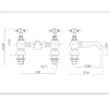 Crosshead Bath Filler Tap Chester