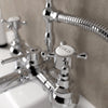 Crosshead Bath Shower Mixer Tap with Handset & Hose Chester