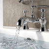 Crosshead Bath Shower Mixer Tap with Handset & Hose Chester