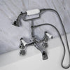 Lever Bath Shower Mixer Tap with Handset & Hose Clarice