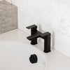 Bath Filler Matt Black Nuro