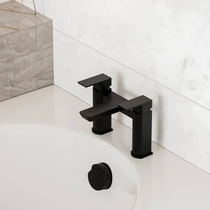 Bath Filler Matt Black Nuro