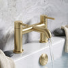 Bath Filler Brushed Brass Pescara