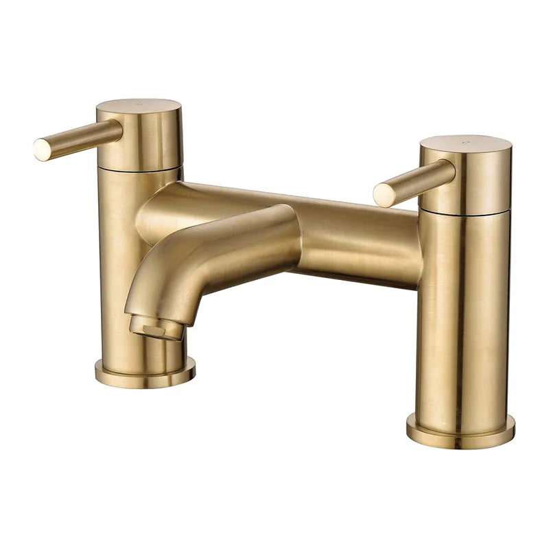Bath Filler Brushed Brass Pescara
