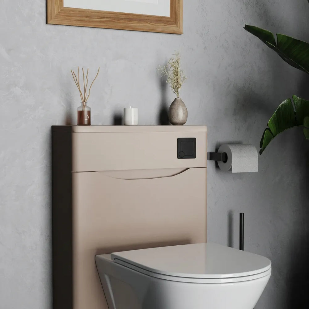 Zentro 500mm Cashmere Back to Wall Unit