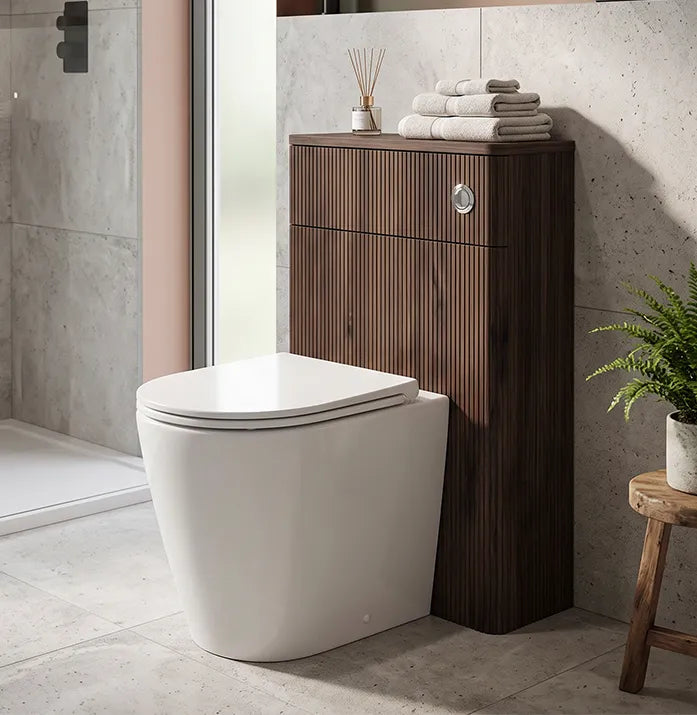 Wabi 550mm WC Unit Walnut