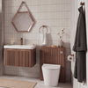 Wabi 550mm WC Unit Walnut