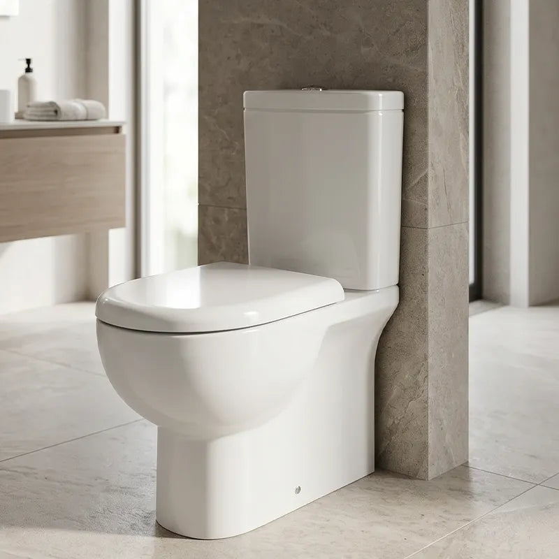 Tonik Close Coupled Closed Back Toilet