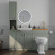 Oliver Traditional Sage Green Fitted Furniture Combination with Tall Boy Storage