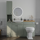 Oliver Traditional Sage Green Fitted Furniture Combination with Tall Boy Storage