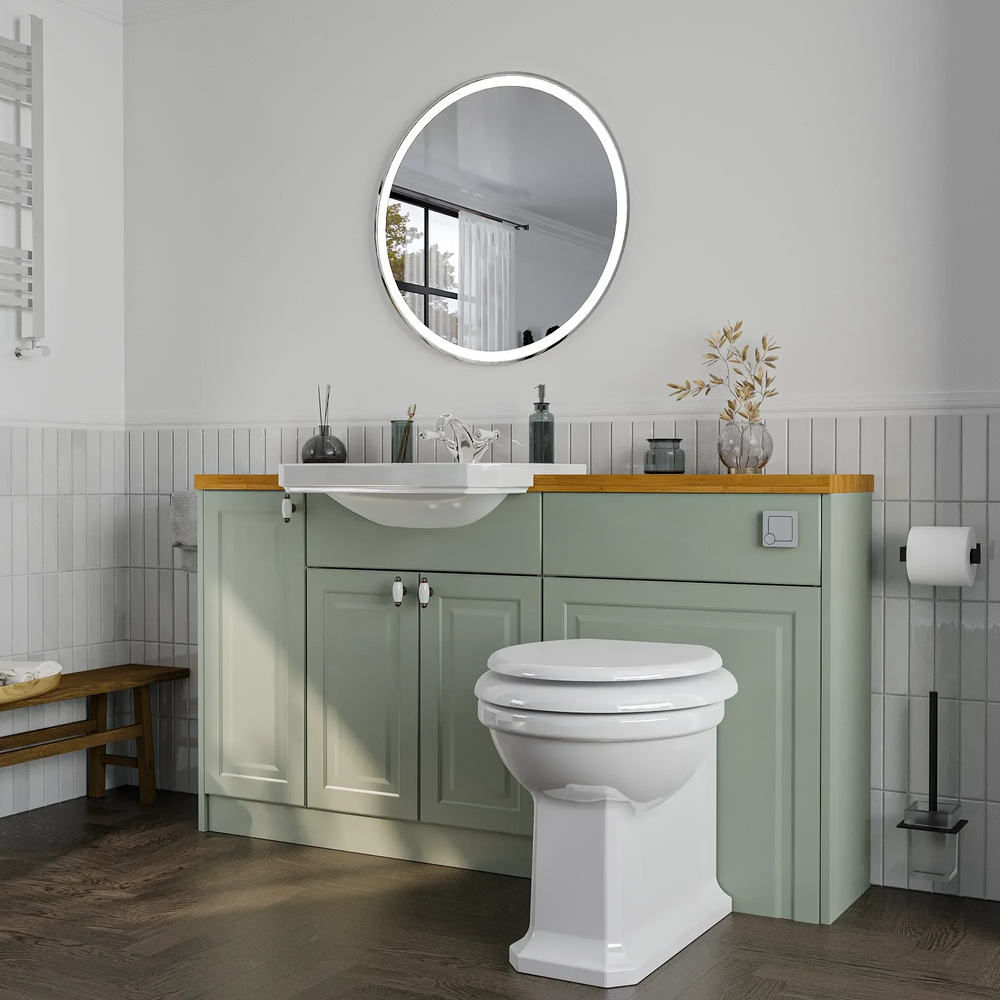 Oliver Traditional Sage Green Fitted Furniture Combination