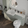 Oliver Traditional Sage Green Fitted Furniture Combination with Tall Boy Storage