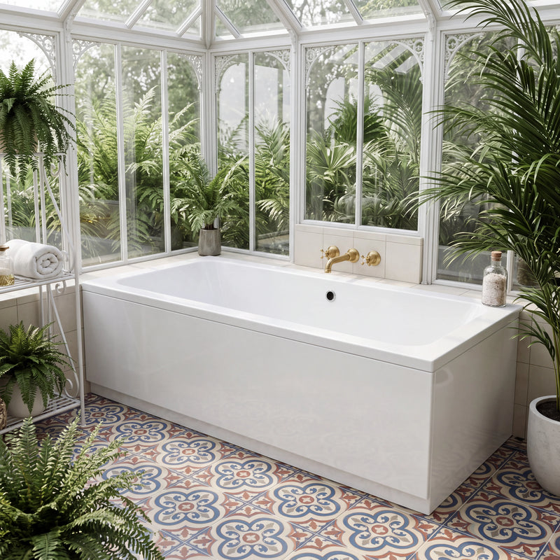 1800mm Double Ended Bath Vernwy