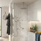 Round Shower Valve Triple 3-Way 38 Stop Tweed