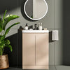 Zentro 600mm Floorstanding Cashmere Vanity Unit