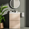 Zentro 600mm Floorstanding Cashmere Vanity Unit