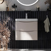Zentro 600mm Wall Hung Cashmere Vanity Unit