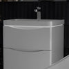 Zentro 600mm Wall Hung White Vanity Unit