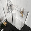 300mm Wetroom Flipper Panel Radiant