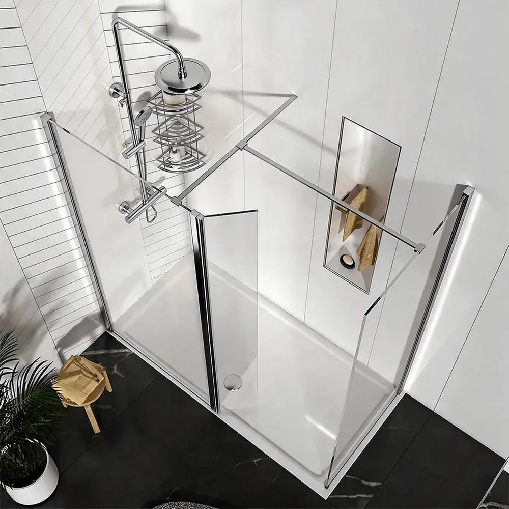 300mm Wetroom Flipper Panel Radiant
