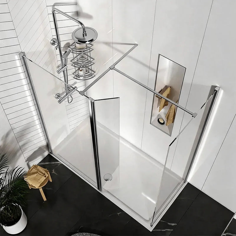 300mm Wetroom Flipper Panel Radiant