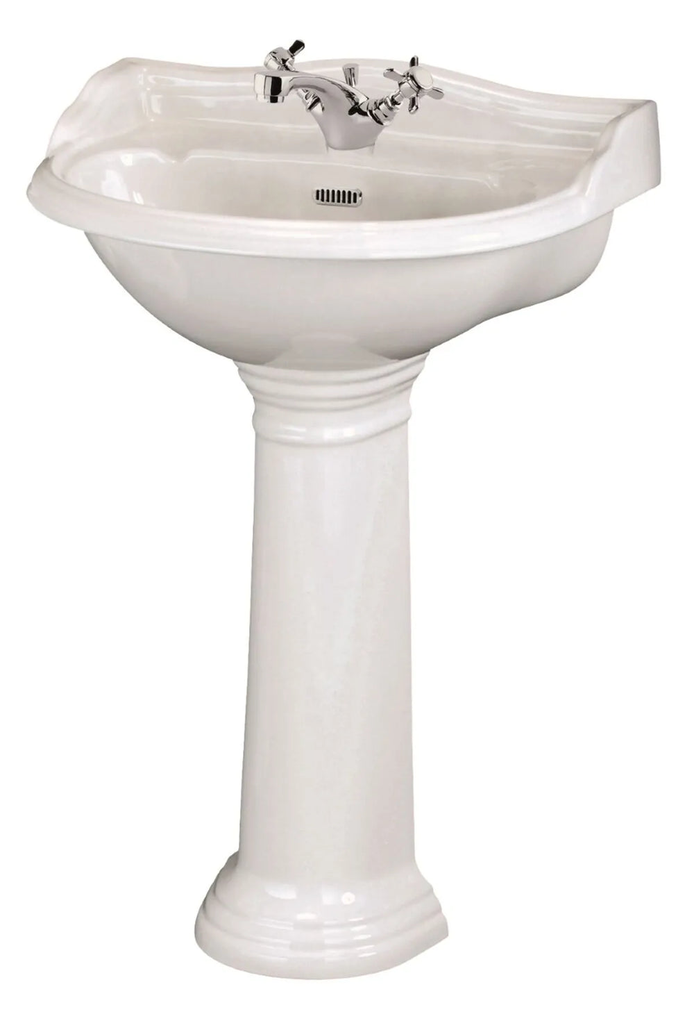 White Basin and Pedestal Hartwell