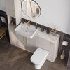 Oliver Cashmere Shaker Fitted Furniture Combination with Tall Boy Storage