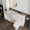 Oliver White Shaker Fitted Furniture Combination with Tall Boy Storage
