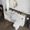 Oliver White Shaker Fitted Furniture Combination with Tall Boy Storage