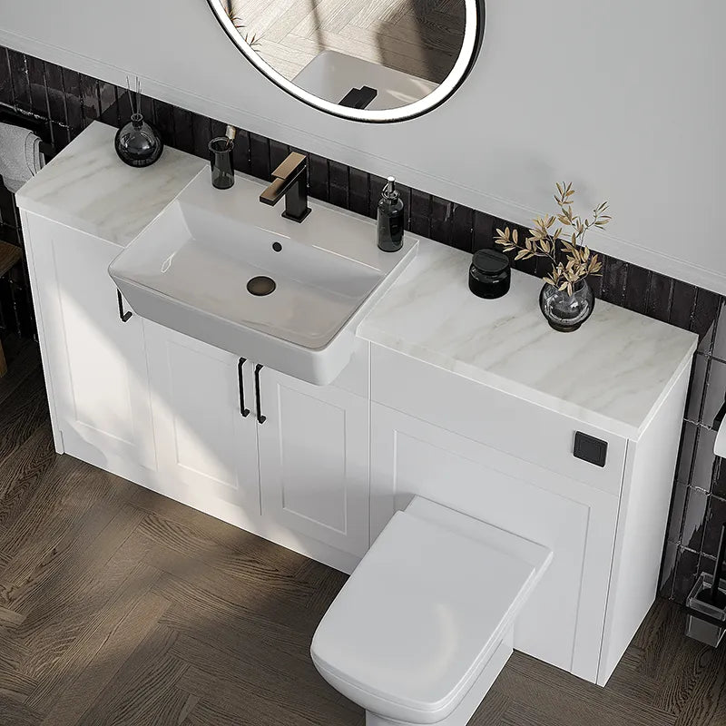 Oliver White Shaker Fitted Furniture Combination