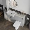 Oliver Grey Slim Shaker Fitted Furniture Combination with Tall Boy Storage