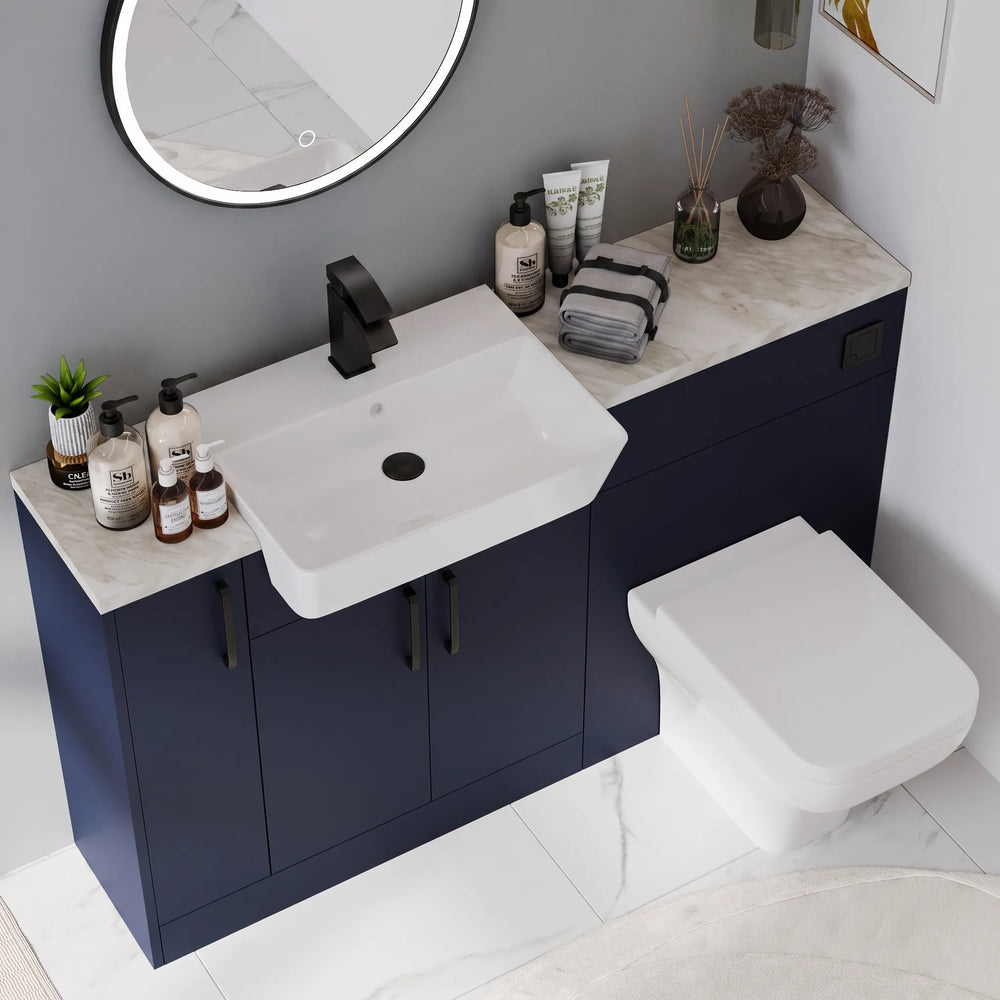 Oliver Modern Blue Fitted Furniture Combination