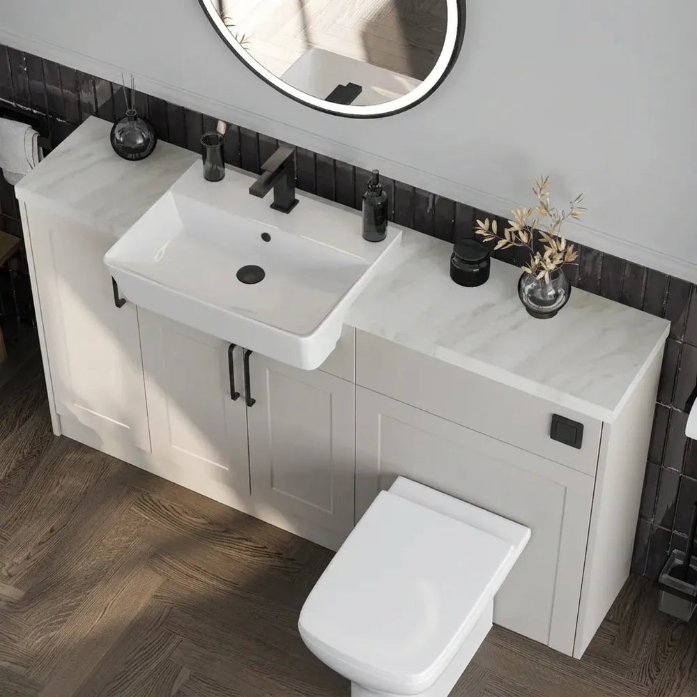 Oliver Cashmere Shaker Fitted Furniture Combination