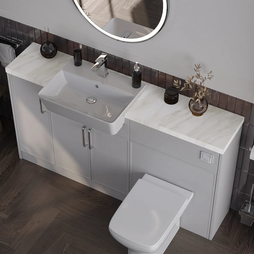 Oliver Grey Slim Shaker Fitted Furniture Combination