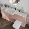 Oliver Pink Shaker Fitted Furniture Combination