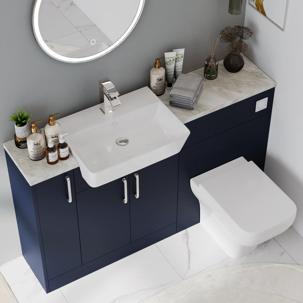 Oliver Modern Blue Fitted Furniture Combination