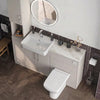 Oliver Modern Cashmere Fitted Furniture Combination with Tall Boy Storage