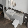 Oliver Grey Slim Shaker Fitted Furniture Combination with Tall Boy Storage