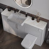 Oliver Grey Slim Shaker Fitted Furniture Combination