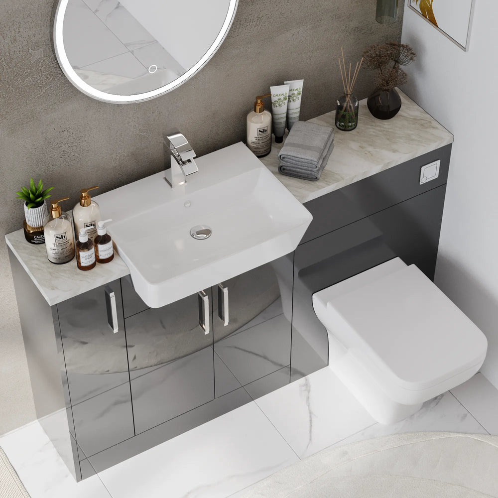 Oliver Modern Anthracite Fitted Furniture Combination