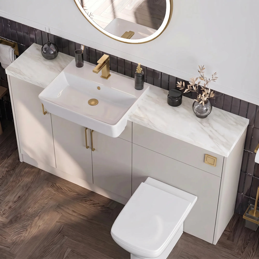 Oliver Modern Cashmere Fitted Furniture Combination