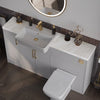 Oliver Grey Slim Shaker Fitted Furniture Combination