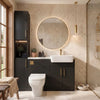 Oliver Modern Black Fitted Furniture Combination with Tall Boy Storage